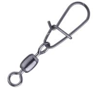 BKK Señuelos D-SN-1031 DUOLOCK SNAP SWIVEL-51 - #0, paquete de 5