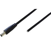 BKL Electronic 075924 - Conector CC hueco (4 mm, 1,7 mm, 2 m, 1 unidad)