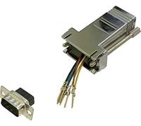BKL Electronic 10121111 - Adaptador de conector D-SUB (9 pines, RJ45, 1 unidad)