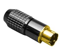 BKL ELECTRONIC Mini DIN macho, Vertical 0204020 Número de polos (número): 6 Negro 1 pc(s)