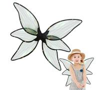 Bkljkf Alas de hada LED,Alas Luminosas Del Del 6 Alas PCS | Traje de Hada Madrina Halloween, Luces Cosplay para Halloween Cosplay Fiesta De Vacaciones, Mariposa