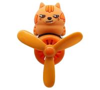 Bkljkf Aromaterapia para coche, ambientador para coche, diseño de dibujos animados, clip de aire acondicionado, fragancia a largo plazo, idea de regalo para tus compañeros de casa