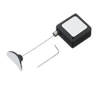 Bkljkf Candado de cable retráctil, bloqueo de cable de hardware antipérdida, candado de cable de seguridad retráctil ajustable, cuerda resistente y cómoda para TV OHP Family Friends Colegas