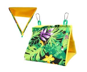 Bkljkf Casa para pájaros para Jaula, de pájaros, Cama para casa, Espacio de Descanso y Parque Infantil para periquitos, cacatúas, guacamayos inseparables, Grises, cacatúas, pinzones