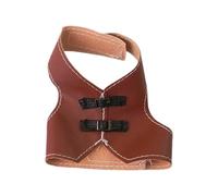 Bkljkf Chaleco para Aves Mascota, Ajustable Estilo Vintage para Mascotas, Accesorios para Aves Pequeñas como Cacatúas Loritos Y Gallinas para Interiores Exteriores Jardín Patio