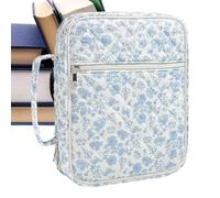 Bkljkf Fundas De Biblia Para Mujeres,de Iglesia con Asa,Estuche para Mujer con Cremallera y Accesorios de Estudio | para Estudio Cristiano Transporte y Viaje