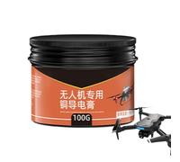 Bkljkf Grasa de Cobre,Grasa Automotriz de 100 Gramos - Lubricante Conductor para Automotriz Marina Maquinaria Industrial Buje de Rueda Bujía Instalación