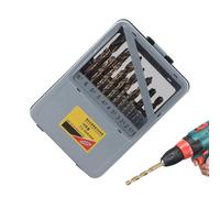 Bkljkf Juego de brocas para metal, puntas de uso multifunción antideslizantes | Herramientas de mano portátiles surtido de accesorios para muebles, máquinas y ordenadores