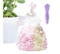 Bkljkf Juego de manualidades de, juego de manualidades de diseño hecho a mano, creativo, juego de princesas de arte hecho a mano, para niñas, niños, hogar, viajes, escuelas, interiores