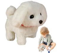 Bkljkf Juguete de Perro Que Ladra para Niños - Mascota de Compañía Electrónica | Robot Cachorro Realista | para Niños Y Niñas, Familia Y Amigos, Hogar Y Interior, Cumpleaños, Navidad Y Graduación