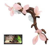 Bkljkf Serpiente trepadora, árbol de Reptiles, Taza con, protocolo de Reptiles, Juguete enriquecido, decoración de Serpiente, decoración de terrario para lagartos, Leones barbudos