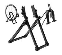Bkljkf soporte centrado para neumáticos de bicicleta 47,7 x28,8 cm soporte reparación ruedas y neumáticos bicicleta herramienta de hierro calibración alta precisión 1800g para ciudad carretera