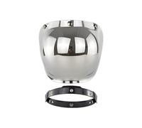 Bkljkf Visera de casco | Visera protectora | Visera abierta para protección solar y cortavientos Ciudad Viajero Carretera y Larga Distancia