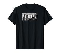 BKLYN - Puente de Brooklyn - Blanco y Negro Camiseta