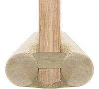 BKSAI Burlete de puerta para puertas de 75 cm y 60 cm, no adhesivo, para parte inferior de la puerta, cojín de puerta delantera, bloqueador de viento interno (60-75 cm)