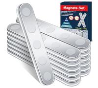 BKSAI Imanes Adhesivos Iman Adhesivo No se Rompen Fácilmente Potentes Imanes Neodimio Iman Juego de Magnético Tiras para para Refrigerador / 12Pzs N33-Sujete 450G / Componentes de Fijación