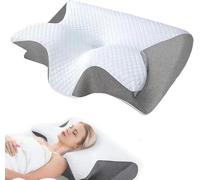 BKZYWSHS Orthosleep - Almohada ortopédica cervical serenium para aliviar las molestias en el cuello, Serenium cojín ergonómico con funda extraíble para una fácil limpieza