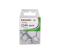 BL 4 UDS. 20X70 ZINCADO - Unid: 12