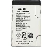 BL-5C 3.7V Capacidad Real 1000mAh Batería Recargable Adecuada para Radio portátil doméstica con protección contra sobrecarga 2 Piezas