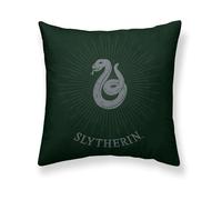 BELUM | Funda cojín Harry Potter, Funda de cojín 100% algodón 50x50cm Modelo Slytherin Sparkle A