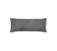 BL BELUM | Funda de Almohada Harry Potter Modelo Dealthy Hallows - Funda de Almohada Harry Potter Tamaño 48x110 cm con Cierre con Solapa