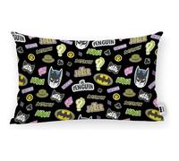 BELUM | Funda de cojín 100% algodón Batman Child C 30x50cm, Funda de cojín Suave, Funda de cojín de Varios tamaños, Funda de cojín Multicolor