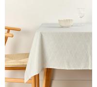 BL BELUM | Mantel Antimanchas 250x140 cm algodón Tacto extrasuave Limpieza fácil y rápida - Mantel Impermeable Azul Diseño Premium Interior y Exterior 100% Made in Spain