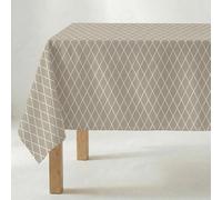 BL BELUM Mantel Antimanchas Tacto Tela Impermeable 140x140 cm Color Marrón Claro Modelo: 120-295 Fabricado en España