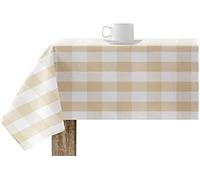 BL BELUM | Mantel Antimanchas Tacto Tela Impermeable 240x140 cm Color Amarillo Modelo: 120-103 - Fabricado en España