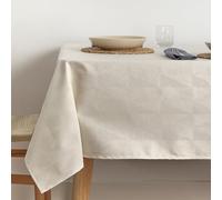 BL BELUM | Mantel Antimanchas Tamaño 100x160 cm - Mantel Antimanchas Tacto Extrasuave Color Crudo - Mantel Antimanchas Alamo 100% Made in Spain