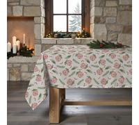 BL Belum Mantel Navidad 250x140 cm 100% algodón resinado Antimanchas (Tacto no plastificado) Modelo Merry Christmas 67