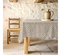 BL BELUM | Mantel resinado 100% algodón orgánico XL | Mantel resinado Antimanchas | Mantel Grande para Mesa Rectangular| Mantel NO Hule (250X140)