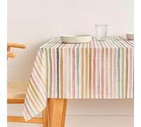 BL BELUM,Mantel resinado Antimanchas Tamaño: 250x140 cm Modelo: Naiara 4-100,Mantel Mesa Rectangular Impermeable
