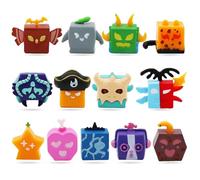 Bl-Ox Fruits Adornos de Tartas, 13 pcs Decoración para Tarta Dibujos Animados, Mini Figures de Decoración Muñecos de Juguete para Tartas Fanáticos de la Película Regalos Coleccionables