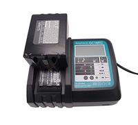 BL1850B Batería 18V 5,0Ah + Cargador DC18RC 3A para Makita BL1830 BL1840 BL1850, DUC353Z DUC302Z DLM380Z DLM431Z DUH523Z, Radio DMR102 DMR105 DMR108