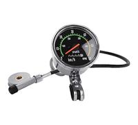Blablablalu Bike Odometer and Speedometer, Km/H RMP Waterproof Mini Bike Speedometer, Old School Style Wired Cycling Computer for Bikes with 26, 27.5, 28, 29 Inch WheelsBike