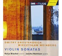 Blacher - Shostakovich/Weinberg: sonatas para violin