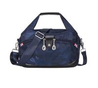 Blaciokamith Soft Side Lightweight Underseat Tote Bag, Multi-Pocket Waterproof Anti-Theft, Simple Waterproof Crossbody (dark blue)