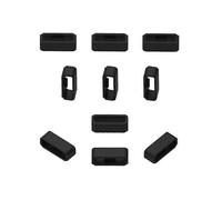 (Black 03) For Garmin Fenix 6s 6x 6 Pro 5x 5s 5 Plus 3 3hr Replacement Rubber Watch Strap