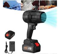 (Black)2025 Seese Cordless Leaf Blower Handheld Turbo Jet Blower