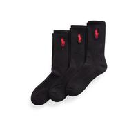 Black 3 pares de calcetines de media caña TALLA ÚNICA