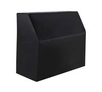 Black 420D Oxford Fabric Piano Keyboard Cover, Full Protective Cover, 153x35x110 Cm, One Piece