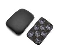 (Black 8 sucker) For XL883 XL1200 X48 72 Motorcycle Rear Passenger Cushion Pillion Seats