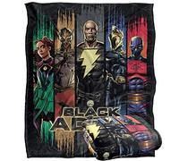BLACK ADAM Blanket, 152 x 127 cm Players Silky Touch Super Soft Throw Blanket