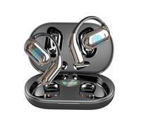 (Black) AI Translator Earbuds 144 Languages Noise Cancelling Headset Instant Translator Smart Voice Real Time Bluetooth 5.3 Universal