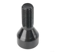 Black Alloy Wheel Lock Bolts M14x1.25 for para bmw para mini(M12*1.5) | M14x1.25 thread, para black alloy finish, fits para bmw para mini, includes security key, 4 bolts per set