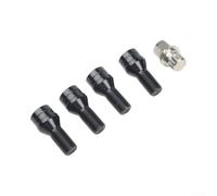 Black Alloy Wheel Lock Bolts M14x1.25 for para bmw para mini( M14*1.25) | M14x1.25 thread, para black alloy finish, fits para bmw para mini, includes security key, 4 bolts per set