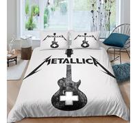 black and white design Funda de Edredón Microfibra 3 Piezas Compuesto Impresión 3D Cierre de black and blanco diseño Funda Edredon Fundas de Almohada Antibacteriana for familia King（220x240cm）