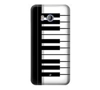 Black and White Piano Keyboard Funda Carcasa Case para HTC U11