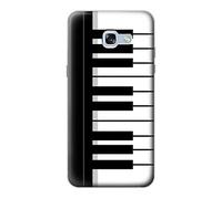 Black and White Piano Keyboard Funda Carcasa Case para Samsung Galaxy A5 (2017)